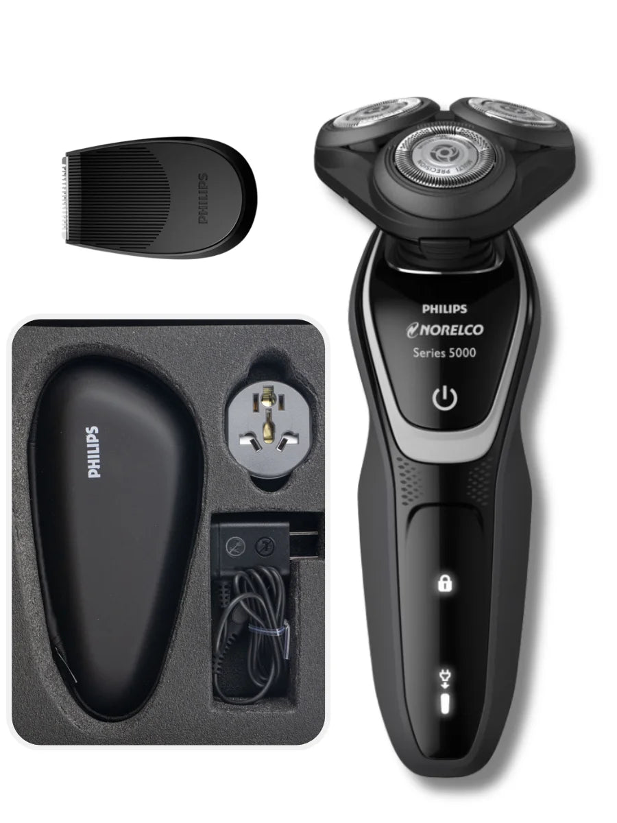 Philips Norelco Razor Shaver  series 5000 S5210, Wet & Dry, No original packaging, Quick Charge,  MultiPrecision Blade System