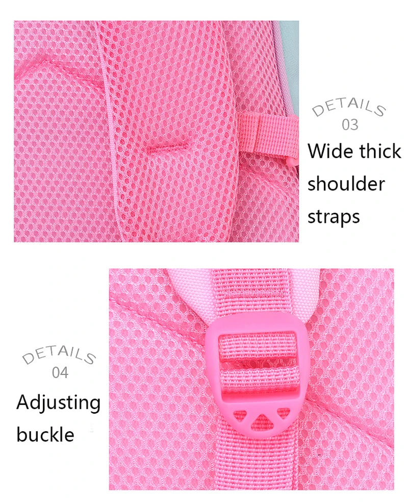 Kid Backpack for Girl Unicorn Children Bookbag Rainbow Eyes School Bag Teen Girl Backpack for Traveling Waterproof Mochilas