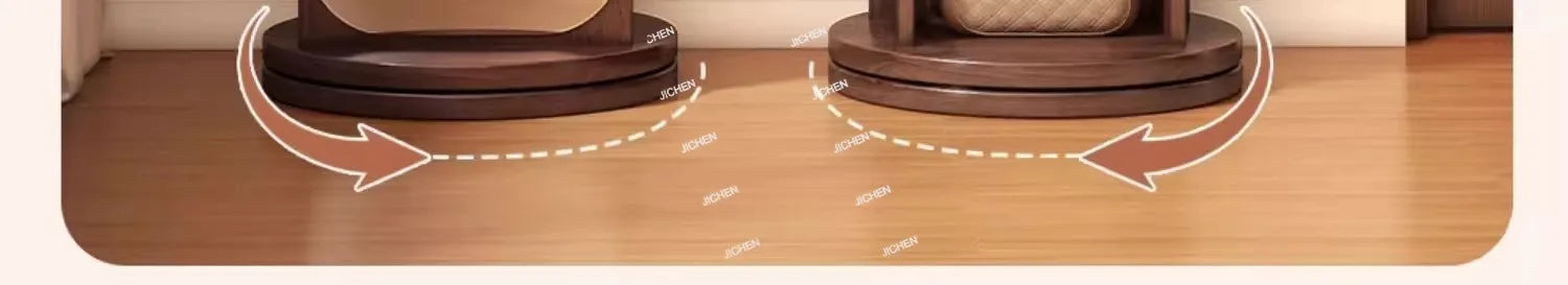 Bookshelf full-body mirror rotating mobile dressing floor mirror bookshelf integrated storage fitting mirror