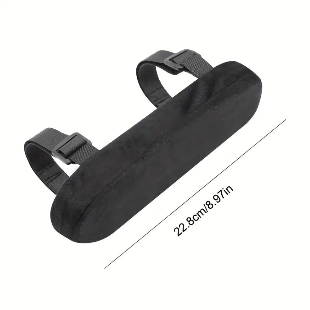 Memory Foam Armrest Pads for Office Chair Elbow Support Cushion for Arm Pressure Relief, Universal Fit Covers for Desk Chairs
