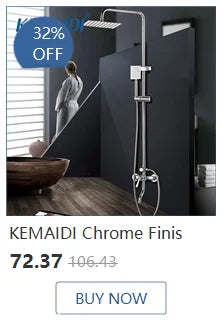 KEMAIDI Antique Copper Bathroom Shower Set Rainfall Bath Shower Systerm 3 Functions Mixer W/Hand Shower Faucet Bathtub Tap