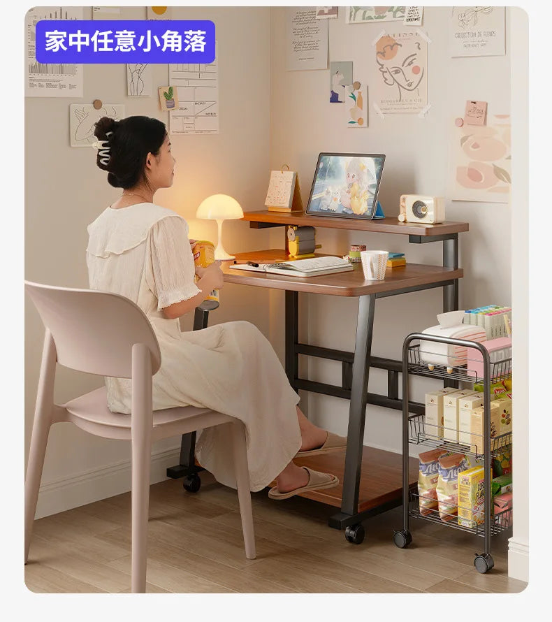 Computer Desk Desktop Small Home Mini Mobile Learning Notebook Bedroom Bedside Table