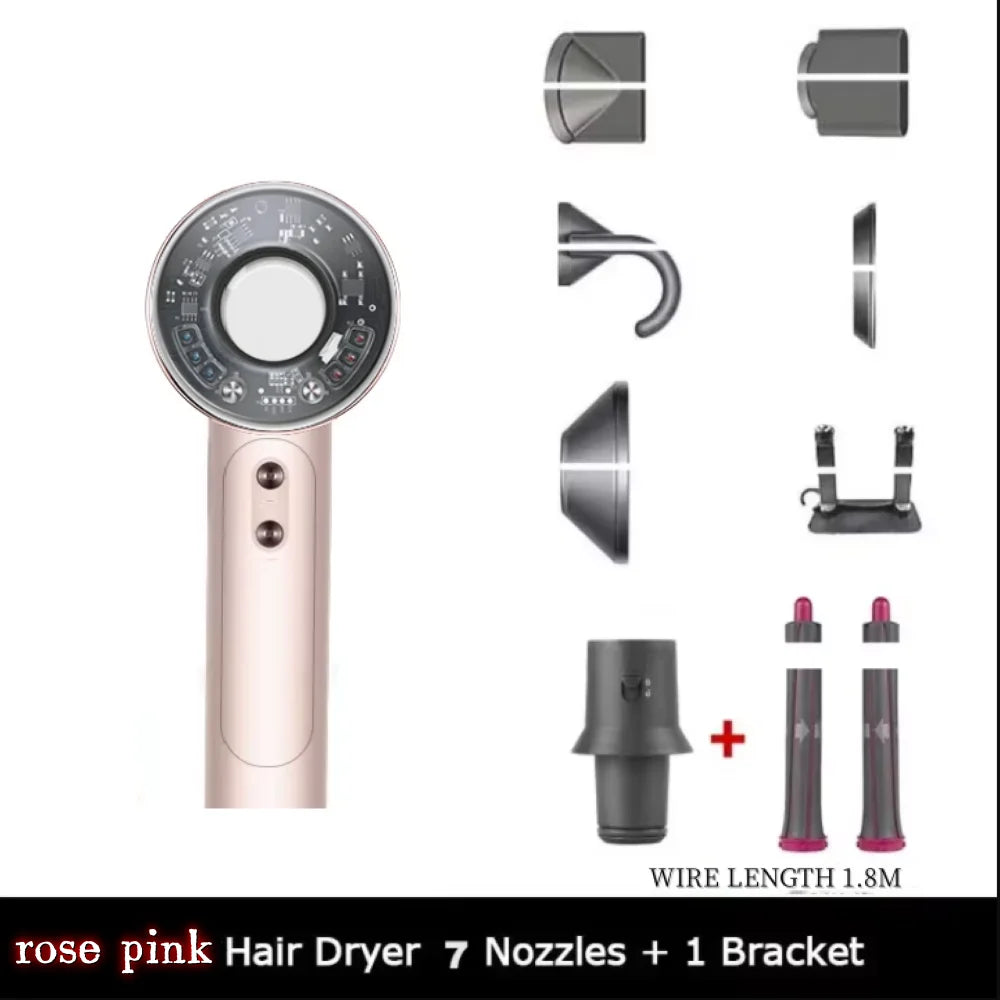 High-speed electric professional hair dryer negative ion hair care fast drying large wind power silent air blower hair dryer