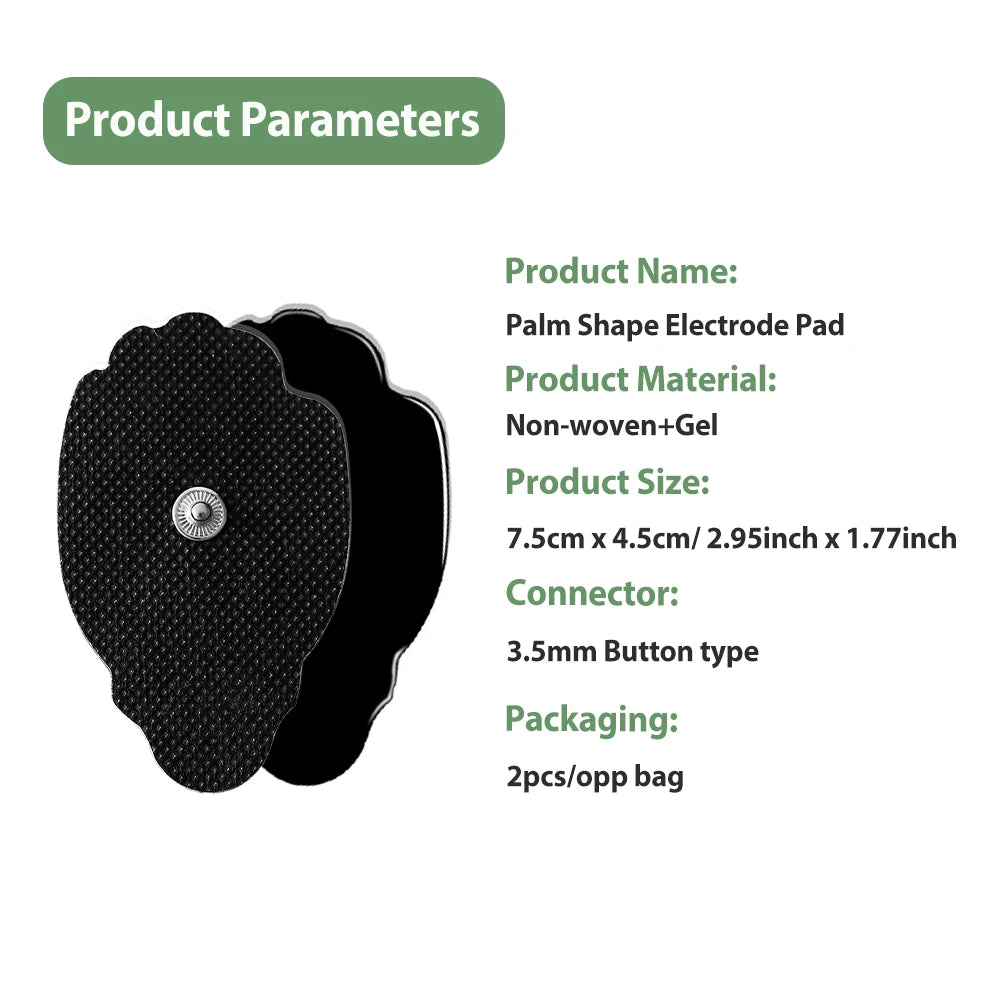 Tens Electroestimulador Pulse Acupuncture Massager 40 Levels EMS Muscle Stimulators Relaxation Medical Pain Relief with 10 Pads