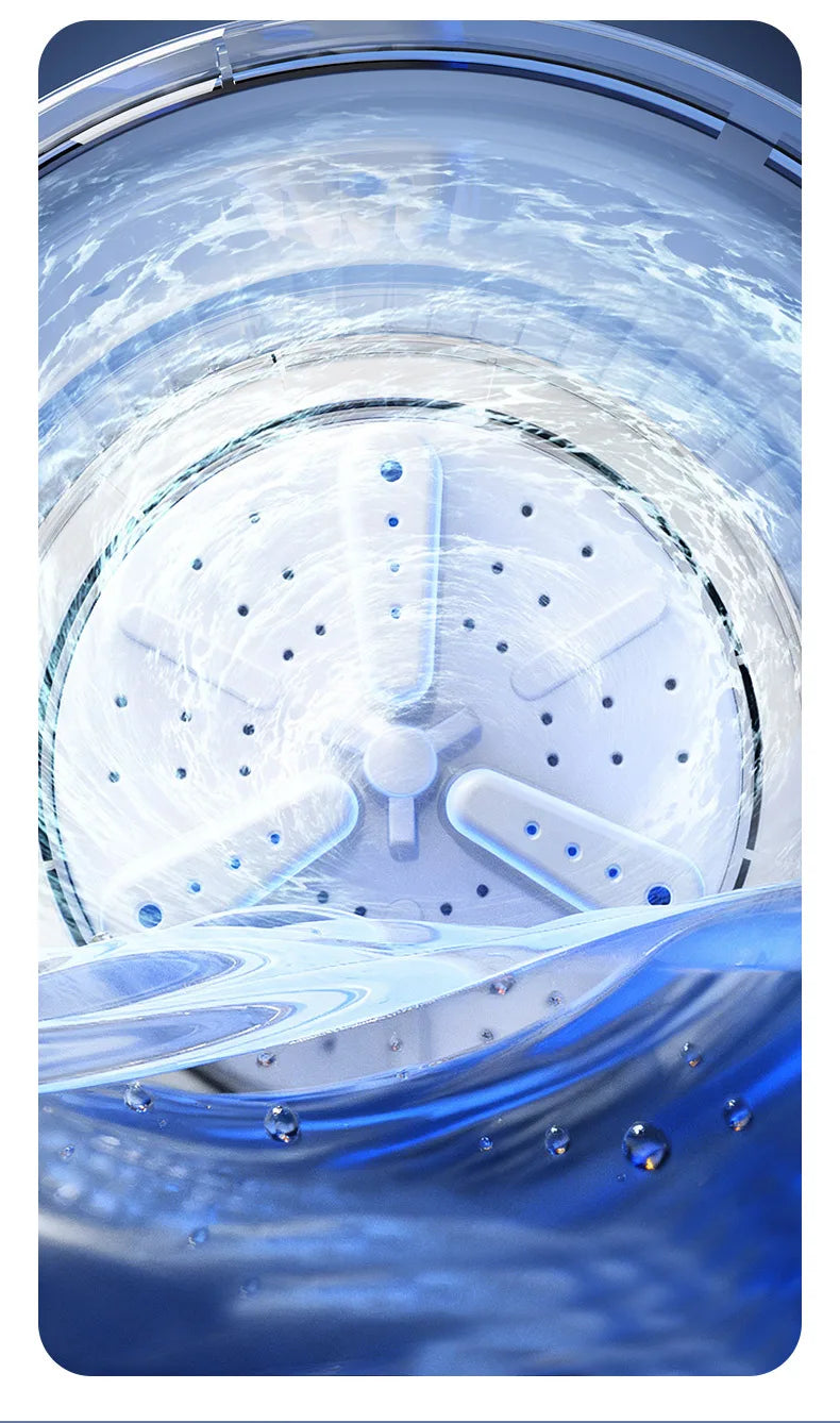 3L Mini Washing Machine Portable Home Clothes Socks Underwear Cleaning Washing Machine Travel Washing Machine with Spin Drying