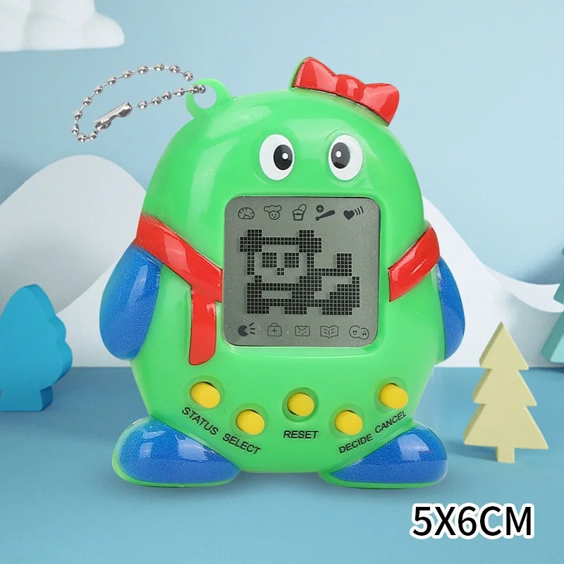 Hot Selling Electronic Pet Machines Handheld Mini Nostalgic Game Consoles Children'S Puzzle Toys, Hanging Decorations Gifts