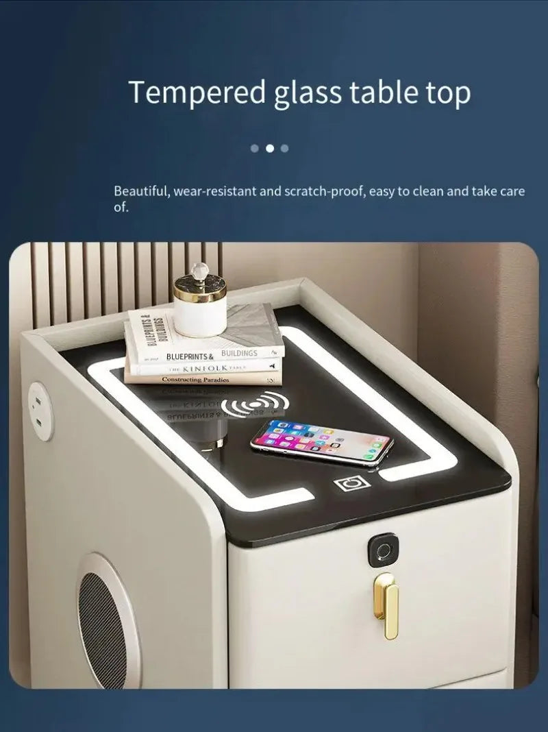 Night Table Bedside Nightstands Bedroom Bedside Furniture Gamer Narrow Bed Desk Nordic Drawer Closets Meubles De Chambre