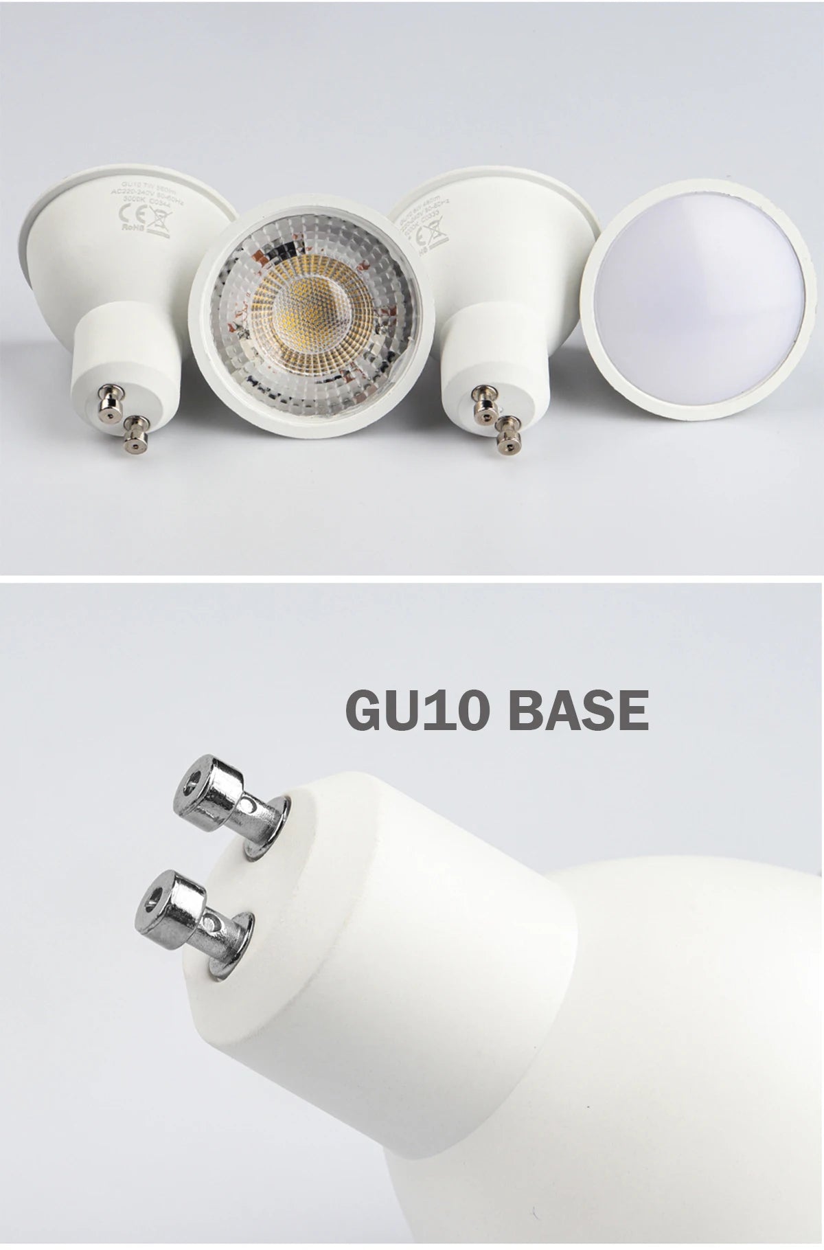 1-10pcs Foco GU10 Spotlight Bulb AC220V 110V LED Lighting 3W 5W 6W 7W 8W 9W Can Replace The 50W Halogen Lamp Lampara Led