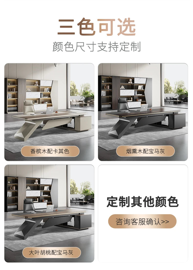 Organizer Designer Office Tablet Asthetic Monitor Executive Office Desk Study Gaming Escritorios De Computadora Furniture