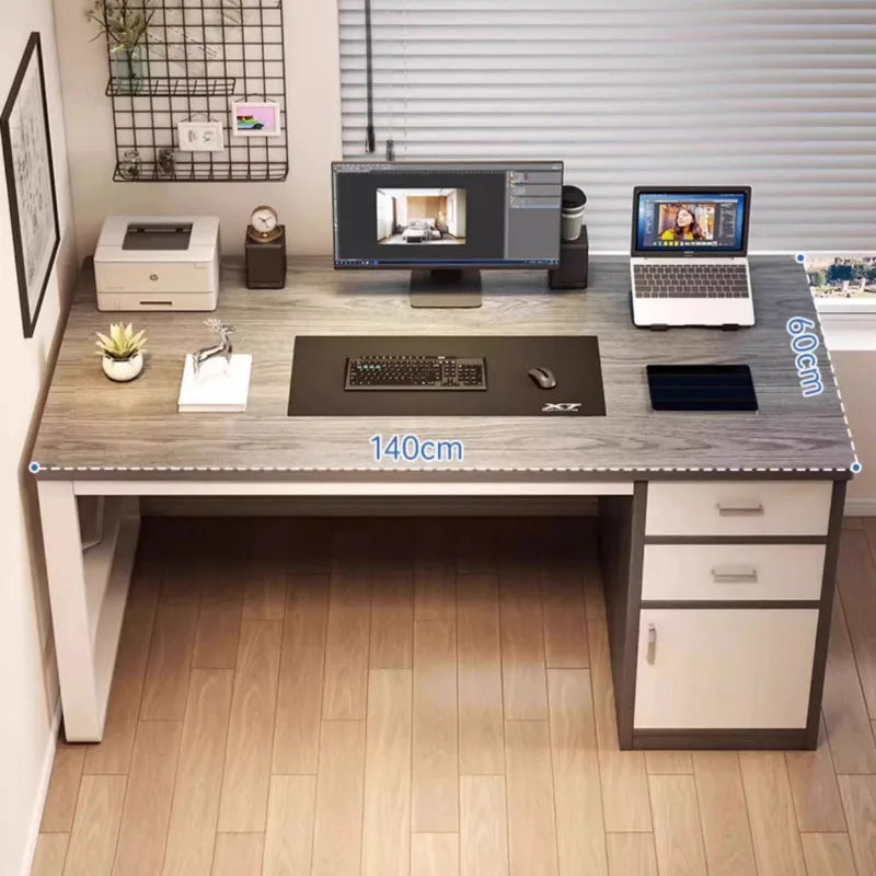 Dressing Simple Office Desk Bedroom Vanity Stainless Steel Office Desk Gamer Cabinet Coffee Escritorios De Oficina Furnitures