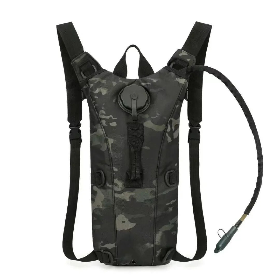 Tactical Hydration Backpack 3L Waterproof Water Bag Outdoor Sports Travel Cycling Mountaineering Convenient Water Bottle bag