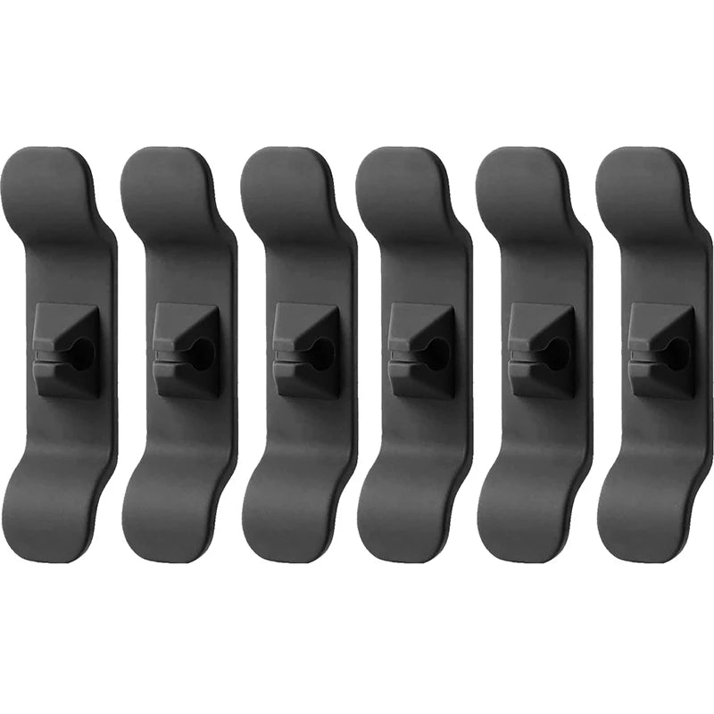 3/6Pcs Cord Wrapper Hooks Clip Cable Wire Organizer Kitchen Appliance Wire Winding Protection Household Appliances Cable Winder