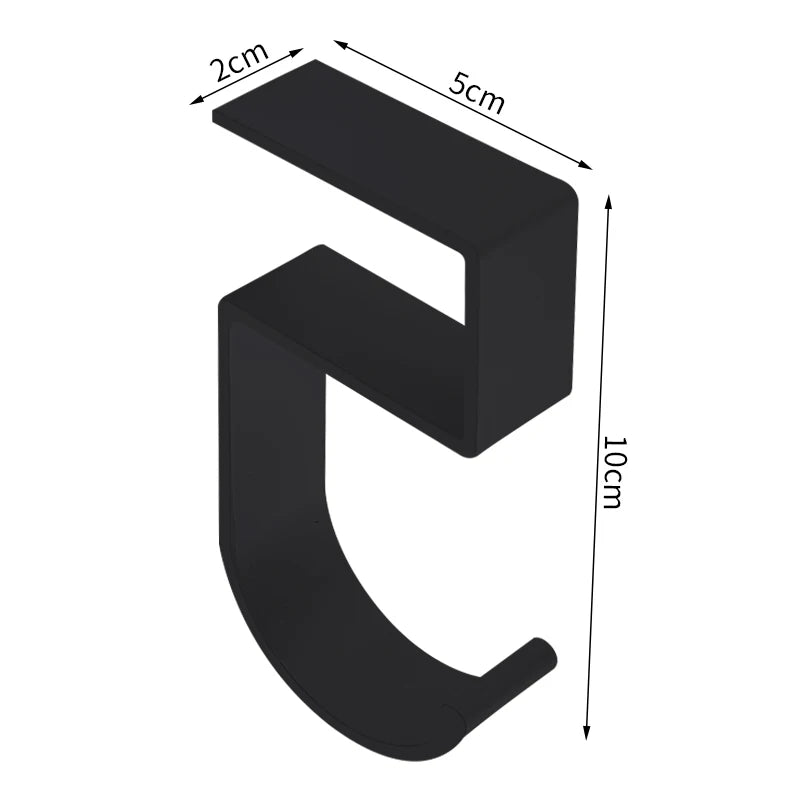 Desk Bag Hanger Portable Bag Hanger School Office Desk Edge Bag Hook Desktop Backpack Hanger Punch Free Desk Side Handbag Rack