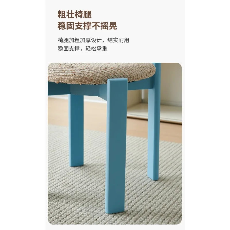 Scandinavian Solid Wood Rey Dining Chairs Steam Bent Technology Ergonomic Bruno Rey Chair Kitchen Furniture Restaurant Chair