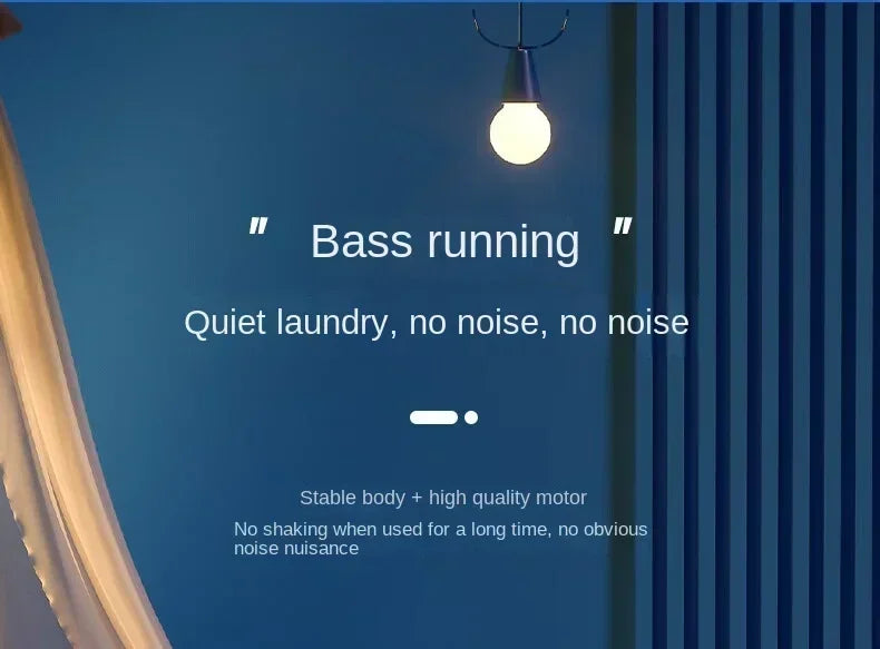 220V VCJ Single Tub  Washing Machine| Mini Laundry Washer for Baby and Child Clothes DW