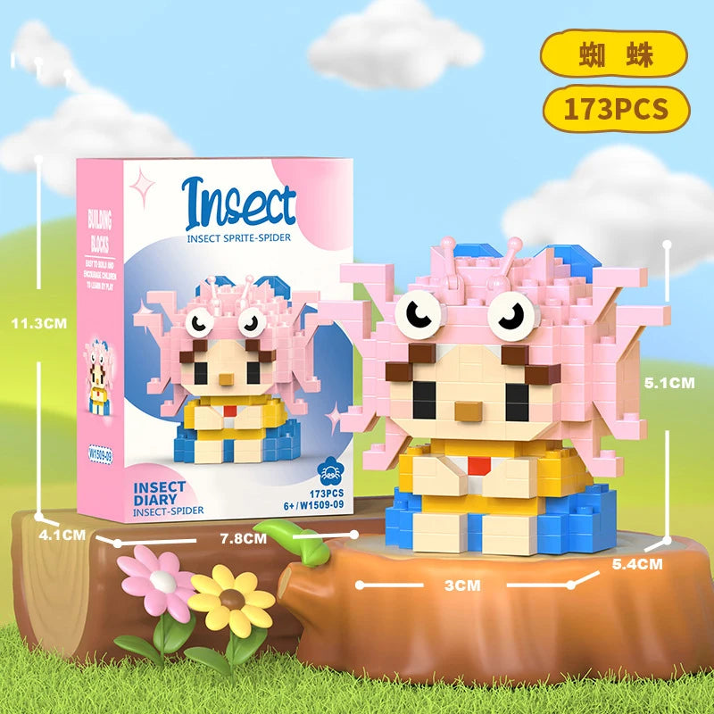 Animals Bricks Construction Set Micro Building Blocks Children Toy Adult Particle Building Block Mini Toys Decoration Home Gifts