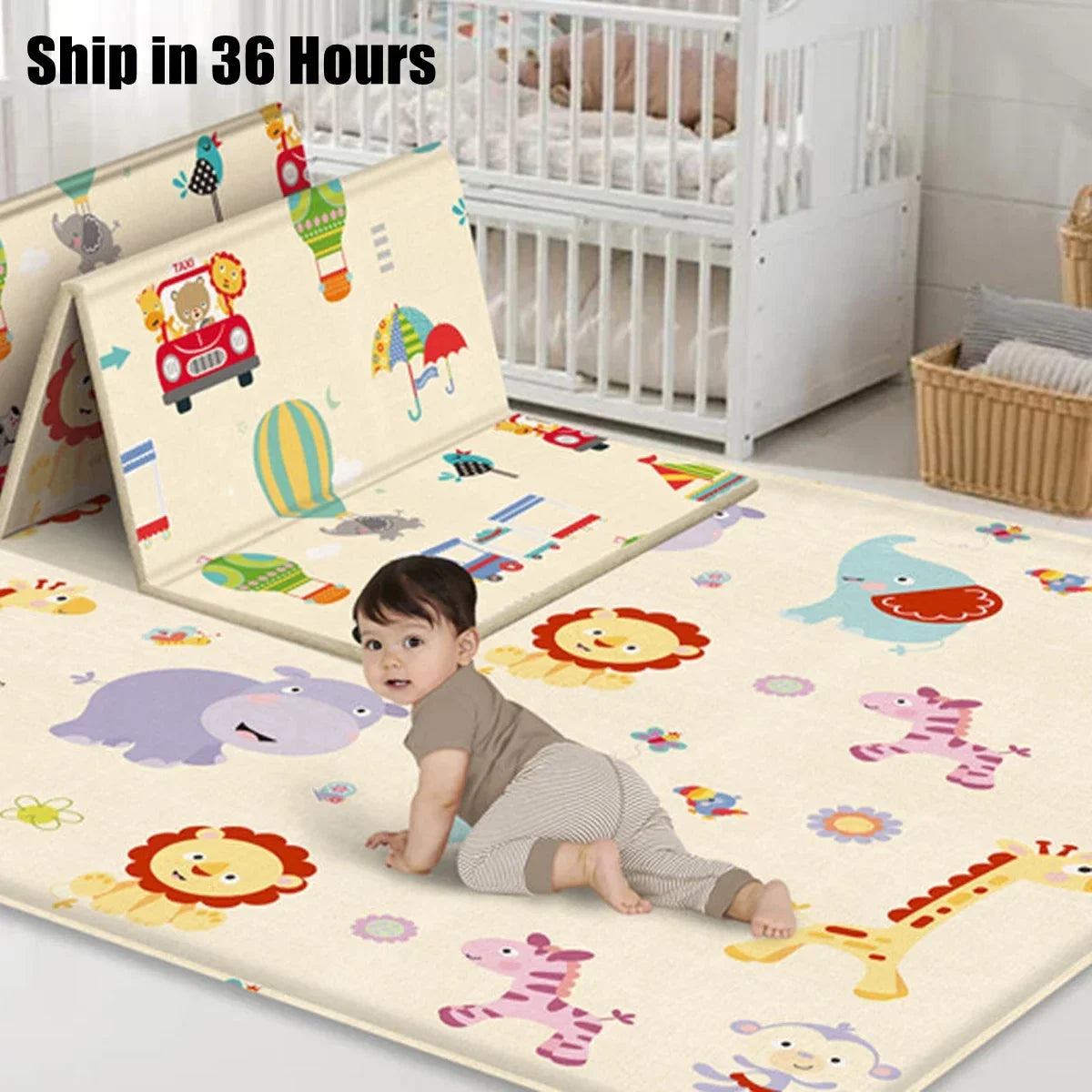 Foldable Baby Foam Play Mats 180cm X100cm Playmat Floor Mats Carpet XPE Mats Floor Crawling Rugs Mat Baby Mat Gift for Kids
