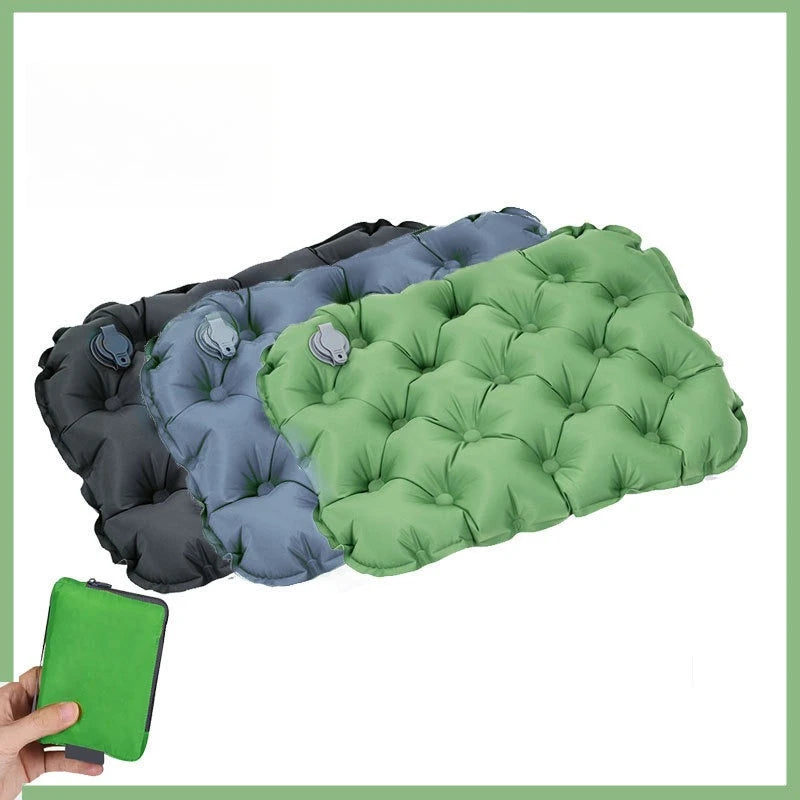 Inflatable Mattress for Sitting Outdoor Ultralight Seat Cushion Camping Sitting Pad Air Mat for Hiking Backpacking