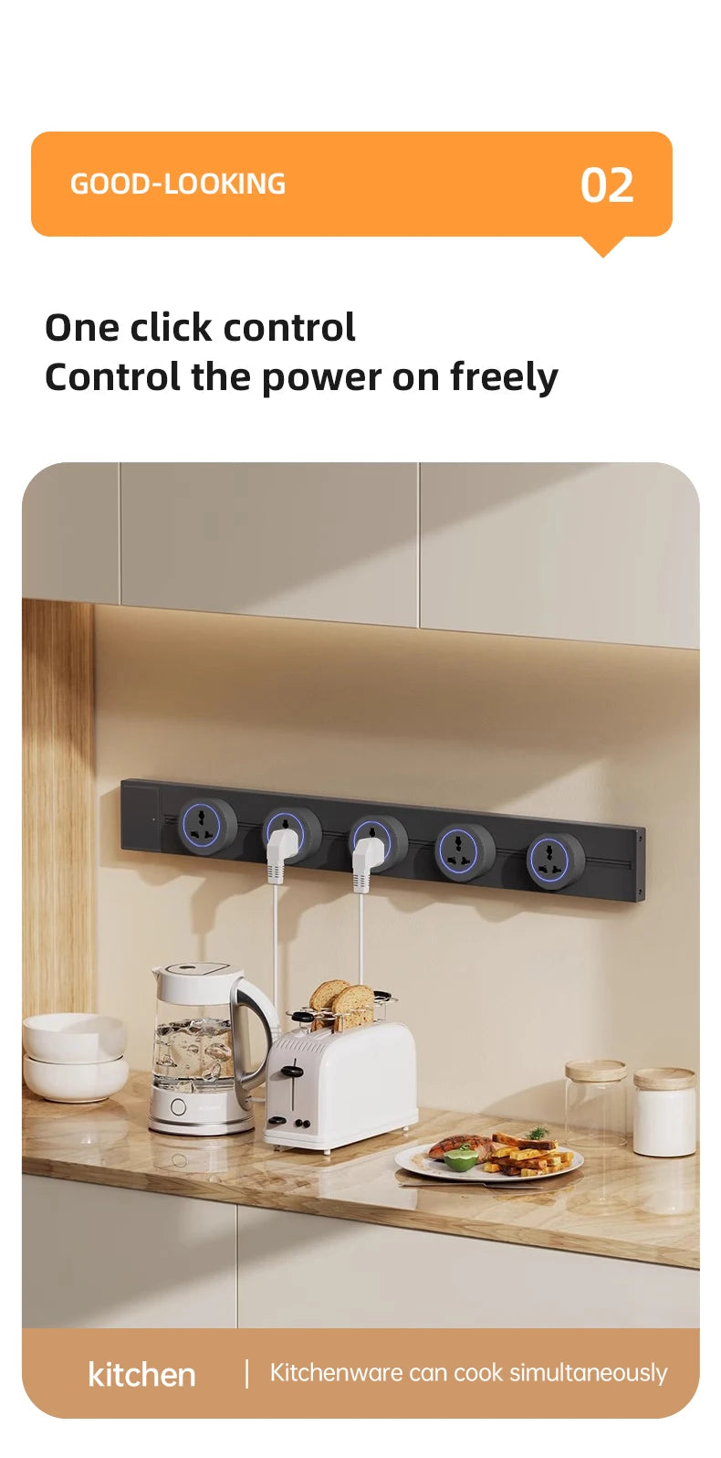 Universal Home Kitchen Bathroom Office Sockets Pop Replaceable High-end Quality Wall Power Track Socket EU UK FR US THA Standard