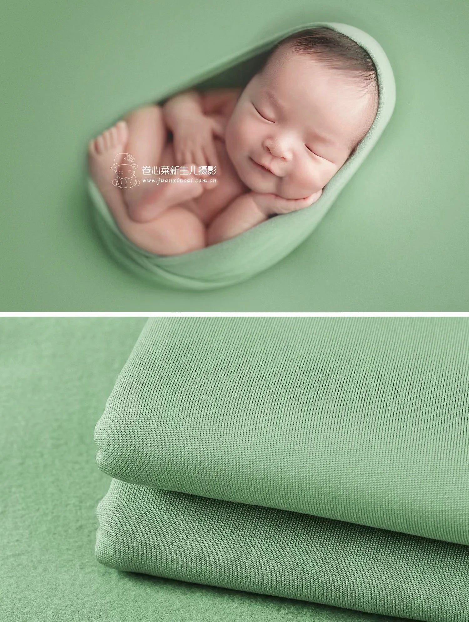 Newborn Photography Props Soft Wrap Blanket Backdrop Stretchable Fabrics for Baby Posing Studio Shooting Photo Accessories
