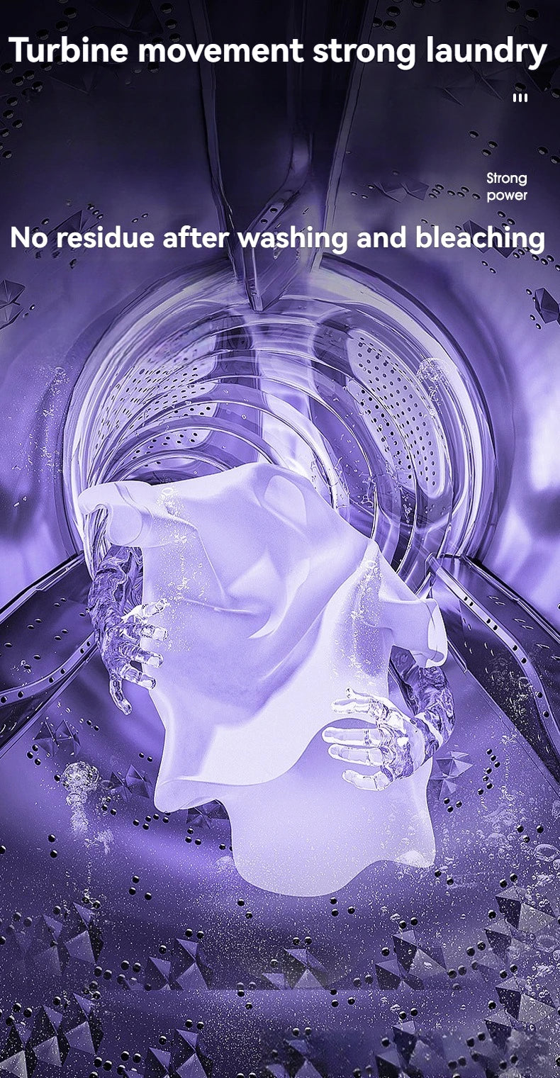 8L Portable Folding Washing Machine - Compact Bucket for Clothes, Socks & Underwear Cleaning, Ideal for Travel & Home Use