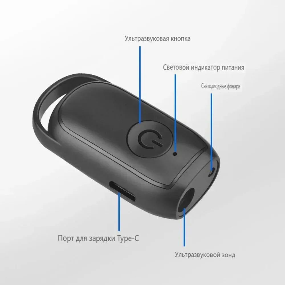 Mini Ultrasonic Dog Repeller Anti Barking Device Portable Outdoor Training Tool Smart Stop Barking Defense for Dogs Pets