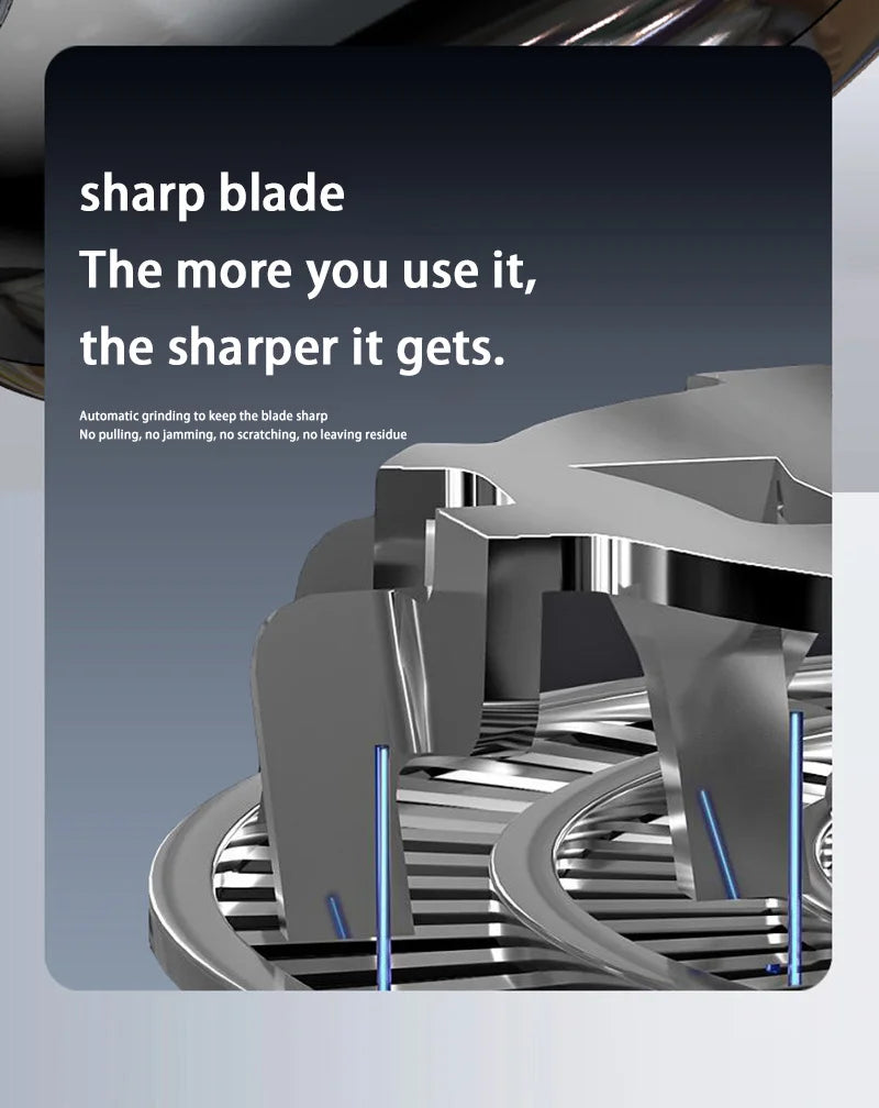 Electric Travel Shaver Portable Razor Man Wet And Dry Usb Rechargeable Shaver Typec Charging Shaving Machine Mini For Men