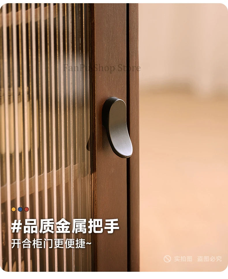 Solid wood chest of drawers, TV cabinet side cabinet, sofa side cabinet, bedroom storage cabinet, robot bedside cabinet