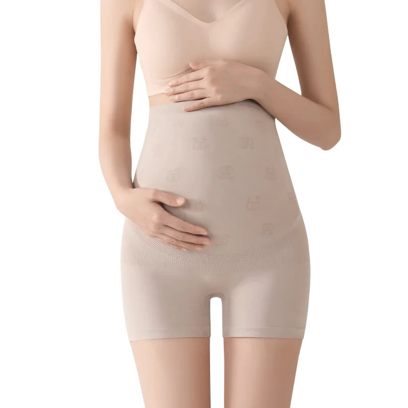 Seamless Panties for Women Boxer Safety Pants Comfort Pregnant Clothes Soft Breathable Maternity Underwear Plus Size Panties