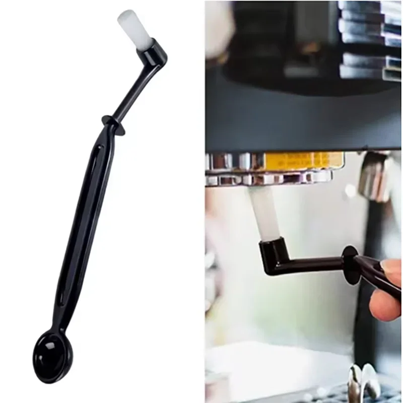Coffee Brush Set Espresso Brush Kit Include Wooden Coffee Grinder Machine Cleaning Brush and Nylon Espresso Brush