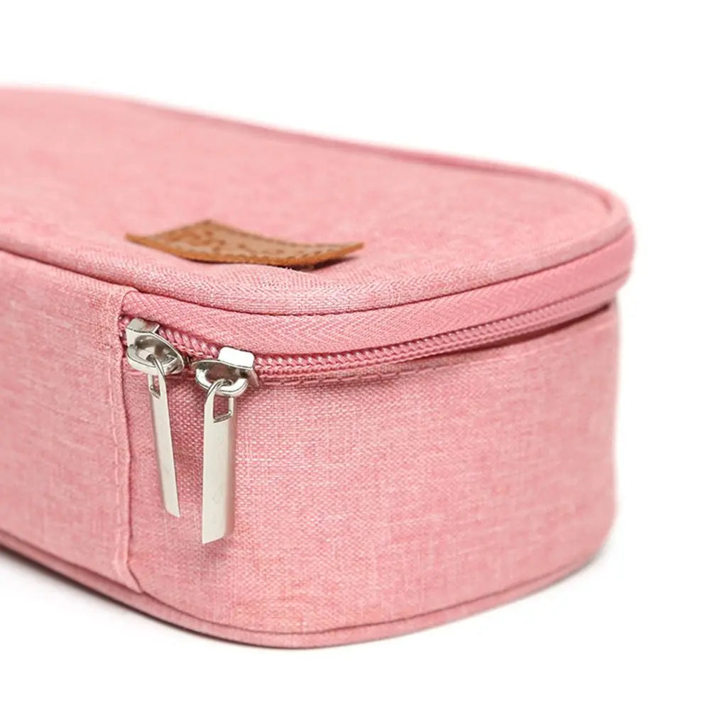 Portable Waterproof Diabetic Insulin Cooling Bag Carry-on Protector Pill Refrigerated Ice Pack Drug Freezer without Gel