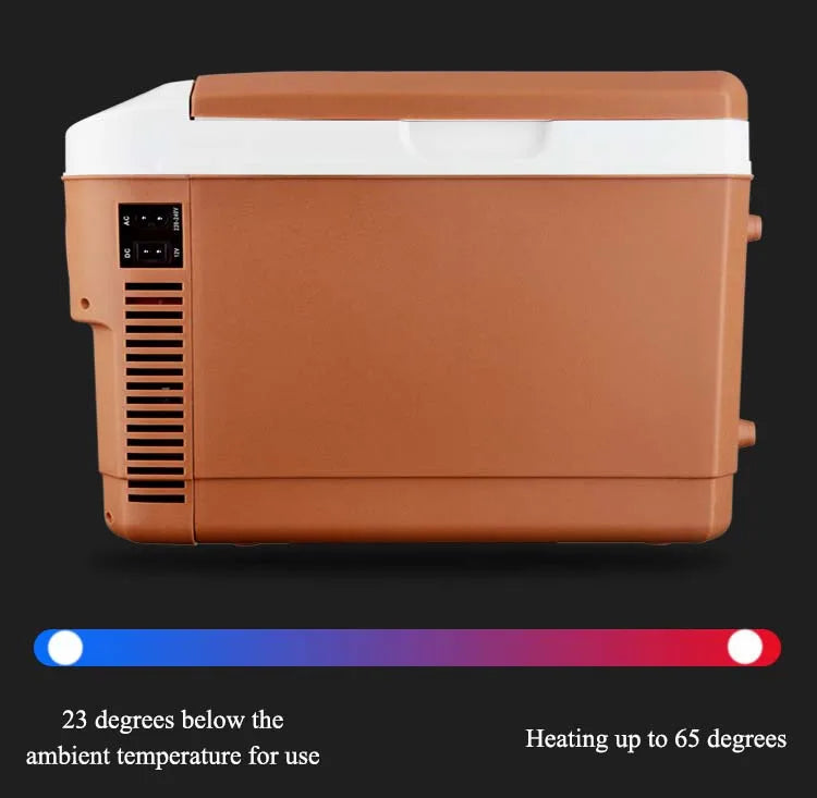 8L Car Home Dual-use Refrigerator Small Refrigerated Refrigerator Cold And Hot Dual Energy Refrigerator Fridge Mute Low Noise