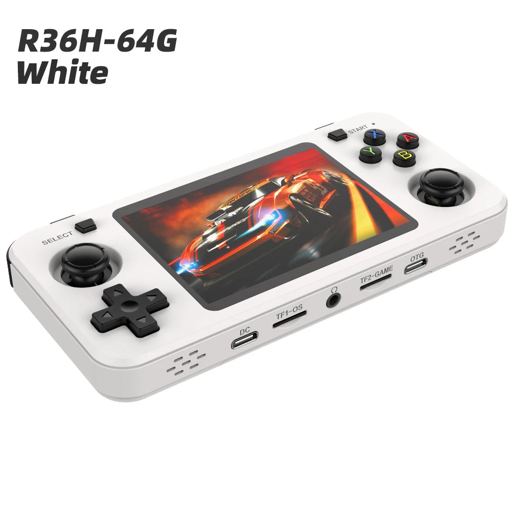 R36H open-source retro handheld game console cross-border Linux system 3.5-inch IPS full fit high-definition screen