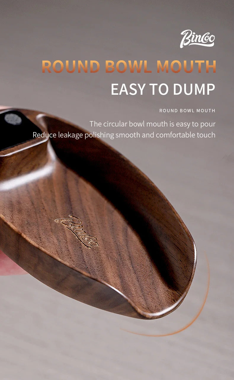 Bincoo Coffee Electronic Scale Professional Coffee Scale Portable Bean Plate 0.1g Accurate Weight Rechargeable