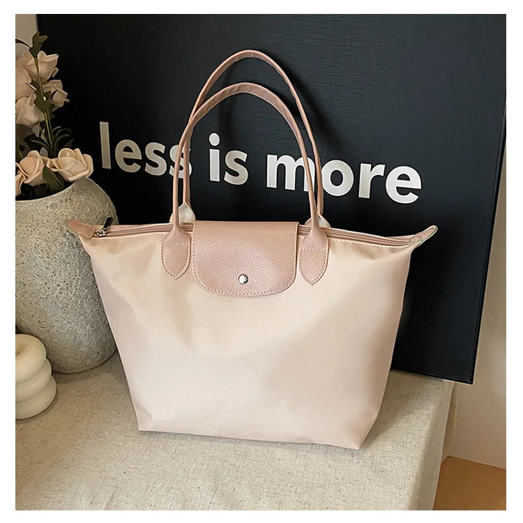 Women's shoulder bag new large-capacity tote bag armpit bag female Longxiang bag fashionable handbag