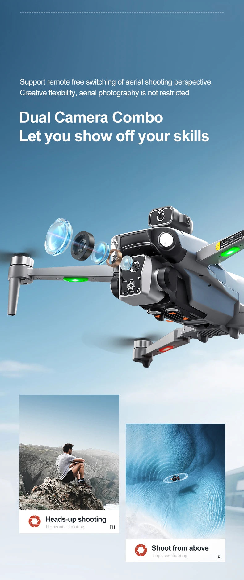 2025 K19Max GPS Return Drone 5G 8K HD Dual Camera Dron Remote With Screen Omnidirectional Obstacle Avoidance Drone RC Toy Gift