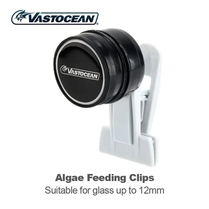 Vastocean Aquarium Strong Magnetic Seaweed Feeding Clip Nori Clip Strong Magnetic Vegetable Clip Seaweed Nori Clip