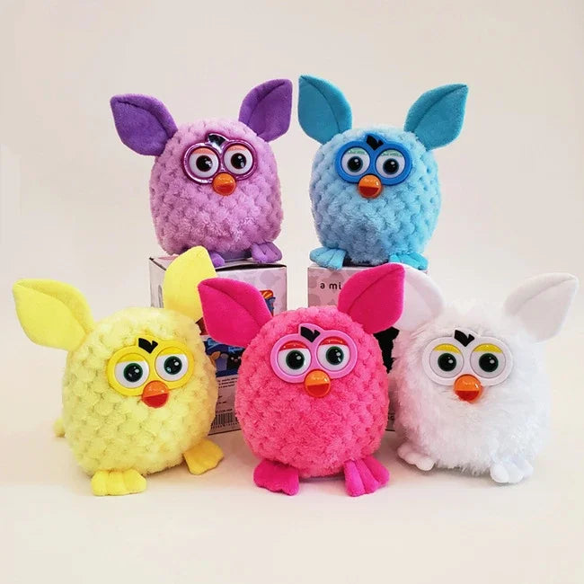 Hasbro Furby Plush Talking Electronic Pet Toys Owl Interactive Recording Smart Doll Kids Birthday Gifts 15CM