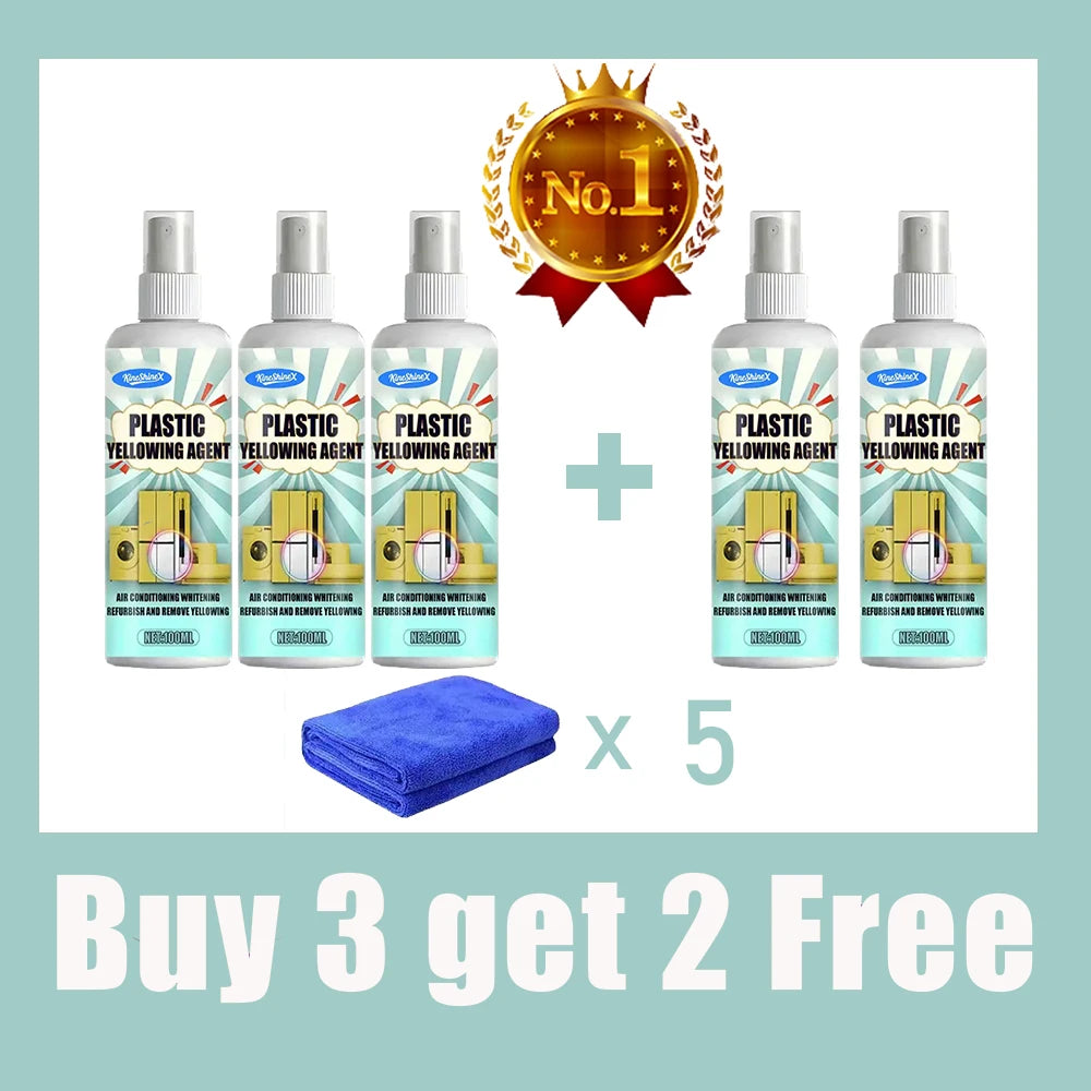 Plastic Remove Yellowing Cleaning Agent Air Conditioning Washing Machine Renovation Anti Oxidation Appliances Remove Yellow