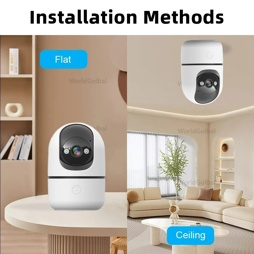 Tuya 8MP 5G WiFi Camera Tuya Smart Home Wireless IP Surveillance Camera AI Detect Automatic Tracking Security Baby Monitor TUYA