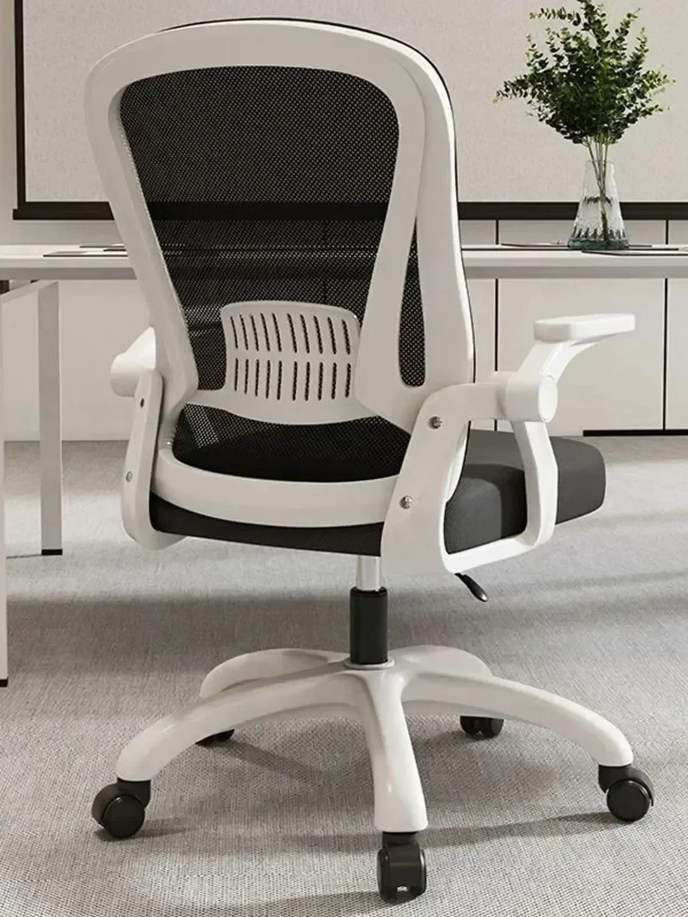 Breathable Office Gaming Chair Ergonomic Elastic Sponge Computer Desk Chair 3D Breathable Mesh Fabric Home and Office Furniture