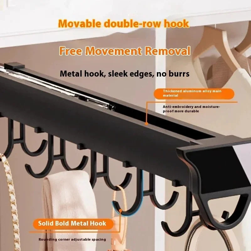 ZEXEF Pull Out Pot and Pan Storage Rack Organizer Kitchen Cabinet Push-Pull Pot Locker Push-Pull Rack Kitchen Organizer