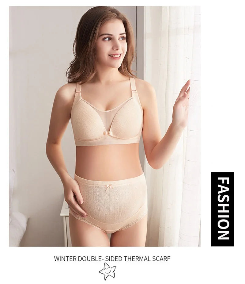 3 Colors Plus Size Cotton Pregnant Shorts High Waist Pregnancy Briefs Adjustable Maternity Underwear Panties for Women Clothes