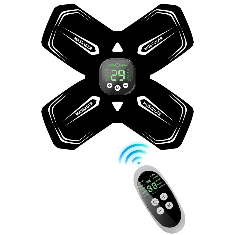 Neck Massager Body Massage EMS Electric Cervical Massage Patch Low Frequency Pulse Muscle Stimulator Pads Pain Relief Relaxation