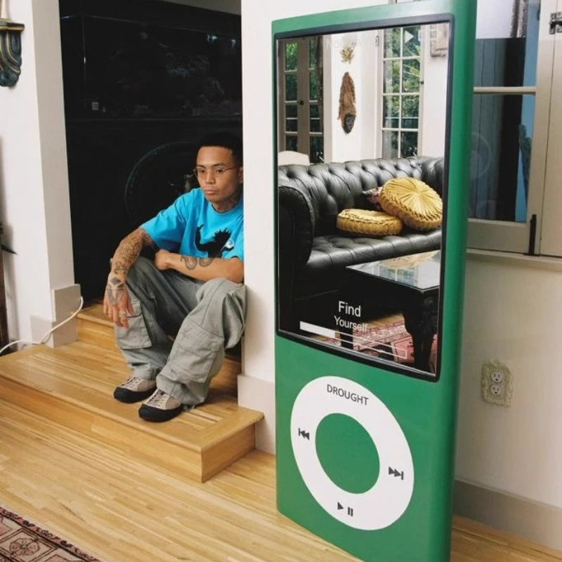 Nordic Standing Decorative Mirrors Floor Big Luxury Princess Big Decorative Mirrors Living Room Espejos Para Pared Furniture