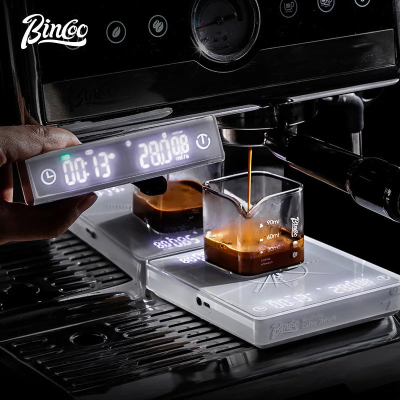 Bincoo Bluetooth Coffee Scale Precision Kitchen MINI Smart Digital Scale Small Electronic Scale Portable Barista Accessories