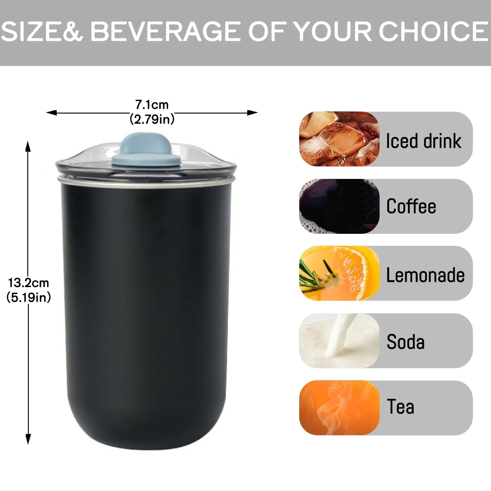 300ml Stainless Steel Coffee Mug Cup with Lid Simple Insulated Coffee Mug Non-slip Leak-proof Multipurpose Handy Cup Drinkware