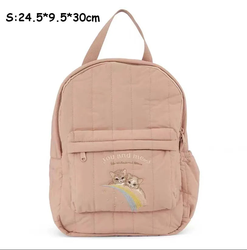 Baby Backpack Parent-child 2022 Kids Schoolbag Kindergarten Bags Travel Mom Cherry Lemon Children's Boys Girls Storage Bag