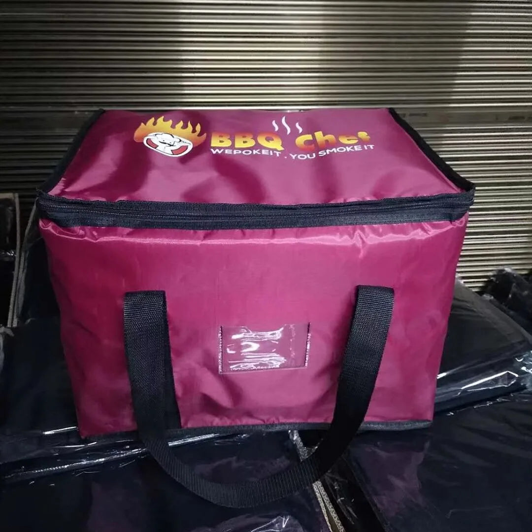 50L Extra Large Cooler Bag Car Ice Pack Insulated Thermal Lunch Pizza Bag Fresh Food Delivery Container Refrigerator Bag