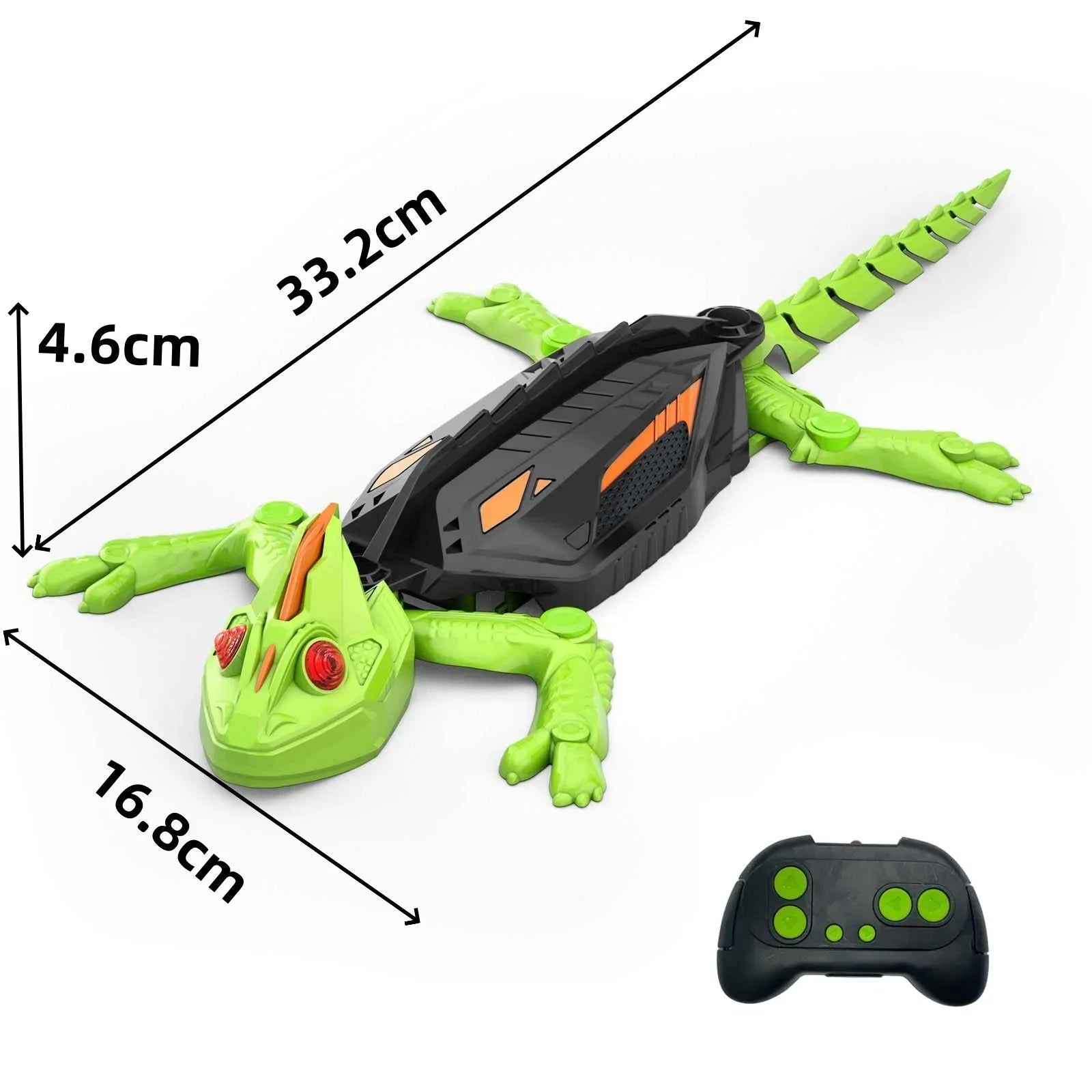 RC Gecko Toy Wall Climbing Cockroach Spider Animal Electric Remote Control Lizard Wall Climbing Car Children's Halloween Toys